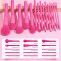 Makeup Brush Set, 15 Piece Quality Makeup Brushes, Premium Synthetic Make up Brushes for Foundation Powder Blush Highlighter Concealer Makeup