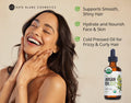 Kate Blanc Cosmetics Argan Oil for Hair, Face & Skin from Morocco (4Oz, USDA Certified Organic, Cold Pressed & 100% Pure, Light)