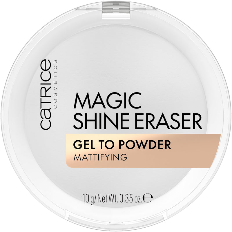Catrice Magic Shine Eraser Gel-To-Powder, Instant Mattifying Setting Powder | Blurs Pores & Imperfections, Lightweight, Controls Shine,