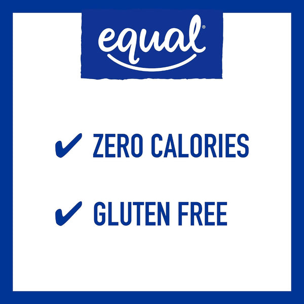 EQUAL 0 Calorie Sweetener, Powdered Aspartame and Acesulfame-K Sweetener, Zero Calorie Sugar Alternative, Erythritol Free, 1 Pound Bulk Bag (Pack