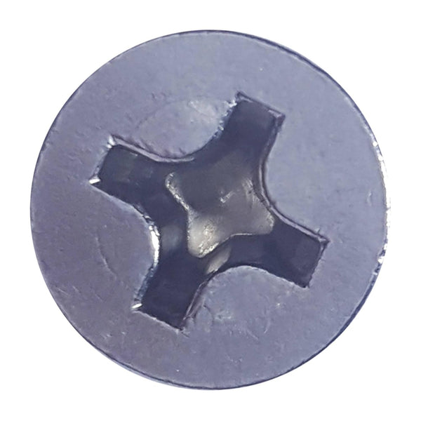 4 x 1-1/2" Flat Head Sheet Metal Screws, Phillips Drive, Stainless Steel 18-8, Full Thread, Bright Finish, Self-Tapping, Quantity 50 By