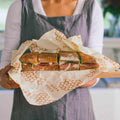 Bee'S Wrap Beeswax Wraps for Food - Honeycomb Bread Wrap - Made in USA Reusable Bread Storage Bags - Organic & Eco-Friendly Alternative to