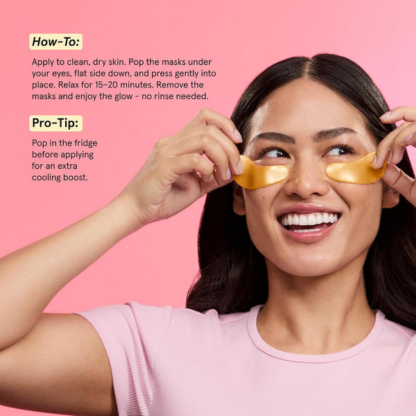 grace & stella Award Winning Under Eye Mask - Birthday Gifts for Women - Gel Eye Patches for Dark Circles, Puffy Eyes, Undereye Bags - Gifts for