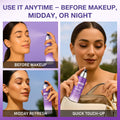 UCANBE Makeup Setting Spray - Matte Finishing Spray Long Lasting Face Mist, Oil Control Lightweight Hydrate Make up Spray, 6.7 Fl Oz Large Size
