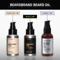 Beardbrand Beard Oil for Men with Jojoba & Vitamin E – Softens Stubble, Conditions Skin & Promotes Beard Growth | Teakwood, Rosemary, & Citrus