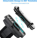 Cell Phone Running Armband - Detachable & 360° Rotatable Universal Cellphone Arm Band for iPhone 17 16 15 14 13 Pro Max Plus Samsung Galaxy Note