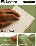 Ysagi Leather Desk Protector, Office Mat, Large Mouse Pad, Non-Slip PU Leather Blotter, Laptop Desk, Waterproof Writing Pad for Office and Home
