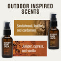 Every Man Jack Mens Beard Oil - Subtle Aged Bourbon & Sandalwood Fragrance - Deeply Moisturizes and Softens Your Beard and Adds a Natural Shine -