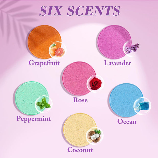 Deckthehalls 18 Pack Shower Steamers - Mother'S Day Presents - Shower Bombs with