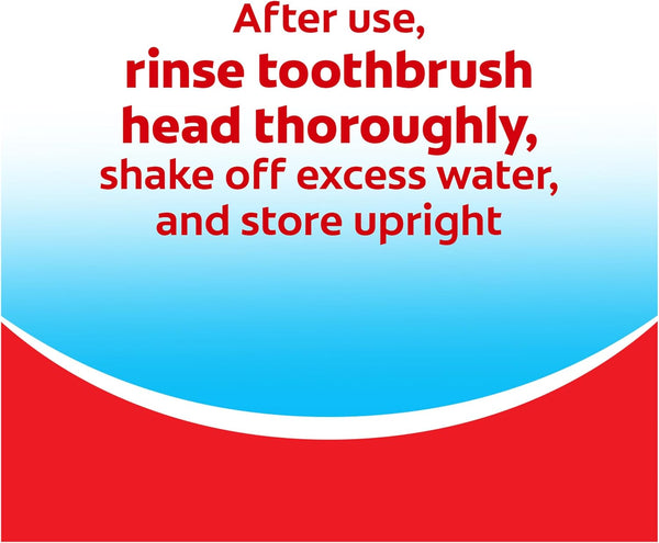 Colgate Extra Clean Toothbrush, Soft Toothbrush for Adults, 6 Count (Pack of 1) 6 Count (Pack of 1) Soft