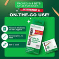 The Natural Dentist Stim-U-Dent Mint Dental Picks, Wooden Toothpicks for Food & Plaque Removal, Travel-Friendly, 24 Packs of 25 (600 Picks) 1