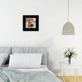 3x3 Picture Frame Black for Tabletop or Wall Hanging, Strudy and Lightweight 3 x 3 Frame, Wall Gallery Photo Frame with Shatter Resistant