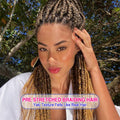 8 Pack Ombre Braiding Hair Pre Stretched - 20" 80G/Pack Premium Pre Stretched Braiding Hair Extensions, Professional Itch Free Hot Water Setting