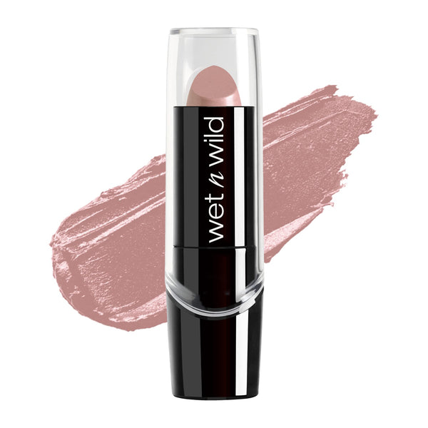 Wet N Wild Silk Finish Lipstick, Hydrating Rich Buildable Lip Color, Formulated with Vitamins A,E, & Macadamia for Ultimate Hydration,