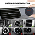 Navor Universal Air Vent Magnetic Car Mount in Black for iPhones and Android Devices