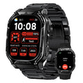 AMAZTIM GPS Smart Watch for Men, 6 Satellite Positioning, Compass, Stainless Steel Body, 50M Waterproof, 480mAh Extra-Large Battery, Answer/Make