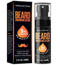 5% Minoxidil Beard Growth Oil for Men: Minoxidil for Men Beard Hair Regrowth Serum with Biotin and Caffeine - Unleash Your Wildness with Stronger