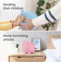 GADIEDIE Large Piggy Banks, Cute Plastic Pig Money Box, Piggy Bank for Girls and Boys, Unbreakable Plastic Coin Bank Fun Gifts for Birthday,
