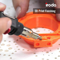 IRODA SolderPro 90K Professional Butane Soldering Iron Kit | Cordless 3-in-1 Tool | Fast Start & 53min Runtime with Case & Tips (Taiwan Made)