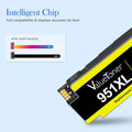 950XL and 951XL Ink Cartridges Combo Pack Replacement for HP 950XL 951XL 950 XL for HP OfficeJet Pro 8600 8620 8610 8615 8100 8630 276DW 251DW
