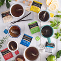 Tea Bags Assortment Variety Sampler Pack - 48 Count - Green, Black, Herbal, English, Chai Tea Breakfast