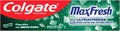 Colgate Max Fresh with Whitening Toothpaste with Mini Breath Strips, Clean Mint Toothpaste for Bad Breath, 6.3 Oz Tube