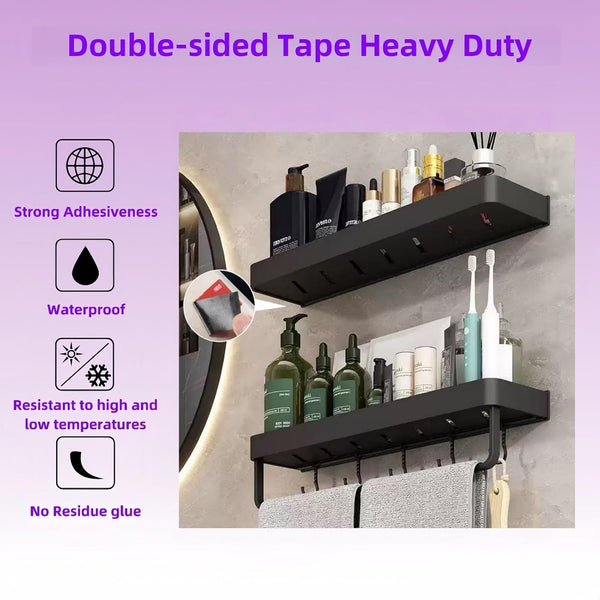 Gasenvan Double Sided Tape Heavy Duty, Mounting Adhesive Tape 1/4 in x 15.4 ft, Waterproof Adhesive Strip Tape for Indoor & Outdoor, Automotive