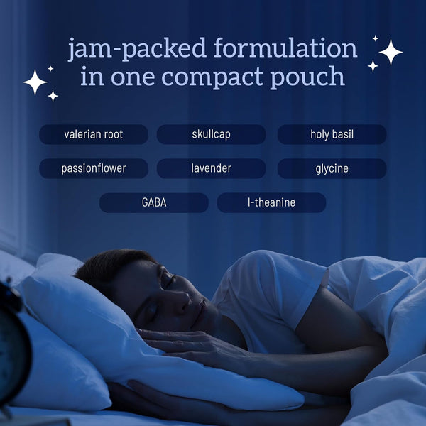 Organifi Sleep - Sleep Support with Valerian Root, Lavender, GABA and L-Theanine - No Melatonin - Calming and Relaxing Nighttime Drink - No