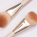 Angled Blush Brush, Blush Makeup Brush, Detail Blush Brush, Fluffy Blush Brushes for Cheeks, Contour Makeup Brushes, Power Contour Brush - Gold