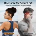 CXK Bone Conduction Headphones Bluetooth 6.0 Open Ear Headphones with Mic, Premium Loud Sound 10-Hour Playtime Bluetooth Headphones, IPX6