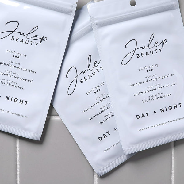 Julep Patch Me up Waterproof Pimple Patches â 72 Hydrocolloid Acne Patches with Tea Tree Oil, Ultra-Thin Day & Potent Night, Reduces Blemishes &