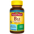 Nature Made Maximum Strength Vitamin B12 5000 Mcg, Dietary Supplement for Energy Metabolism Support, 60 Softgels, 60 Day Supply