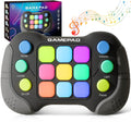 Upgraded Flashing Handheld Game for Kids, Fast Push Fidget Game Toy, Quick Push Light Up Fidget Electronic Console for Teens, Birthday Gifts for