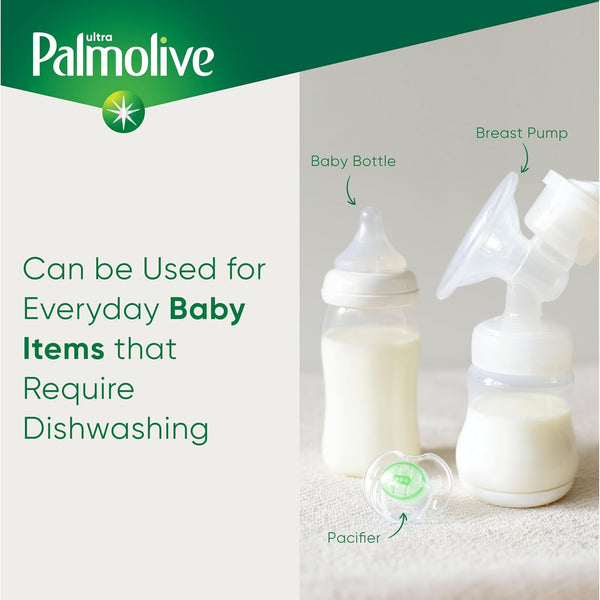 Palmolive Ultra Dishwashing Liquid Dish Soap, Pure + Clear Fragrance Free - 32.5 Fluid Ounce (Packaging May Vary)