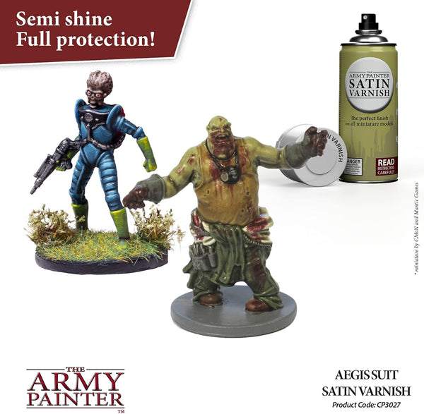 The Army Painter Aegis-Suit Satin Varnish for Dnd Miniature Painting 400 ml
