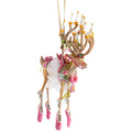 MACKENZIE-CHILDS Patience Brewster Dash Away Christmas Ornament, Indoor Christmas Tree Decoration for Holiday Decor Arrangement, Dancer Dancer