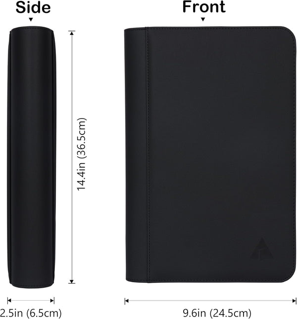 Rayvol Psa-Sized Slab Binder, Graded Card Binder Fit 40 PSA Slabs Includes 40 Psa-Sized Sleeves, 4 Pockets Top Loading Graded Card Holder Storage