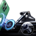 [Military-Grade]Vanmass for Magsafe Car Mount [2025 Upgraded Strongest Magnets] Magnetic Phone Holder Suction Cell Stand for Dashboard Windshield