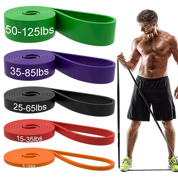 Resistance Bands, Pull up Assist Bands - Workout Bands, Eexercise Bands, Long Resistance Bands Set for Working Out, Fitness, Training, Physical