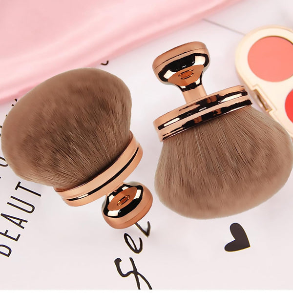 Extra Large Body Makeup Brush for Self Tanner, Self Tan Back Applicator, 74Mm Wide-Headed Kabuki Brush for Bronzers Blend Self Tanning Applicator,