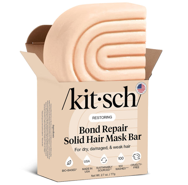 Kitsch Bond Repair Hair Mask - Strengthening Solid Treatment to Restore & Replen
