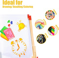 BEIBOON 100 Sheets Drawing Paper for Kids 9"" X 12"" Art Craft Paper for Drawing, Painting, Doodles and Sketching, White100P