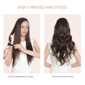 Sisily Clip in Hair Extensions Real Human Hair, 16 Inch 140G, Chocolate Brown, 100% Brazilian Remy Human Hair Clip in Extensions Soft Straight