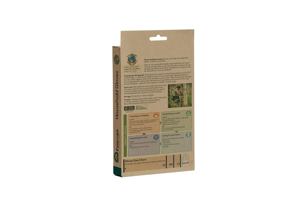 If You Care Latex Gloves, Large Ã¢ÂÂ 1 Pair (Pack of 1) Ã¢ÂÂ for Gardening, Dishwashing, Cleaning Kitchen and Bathroom Ã¢ÂÂ 100% Cotton Lined,
