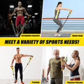 WOQQW Heavy Resistance Bands for Working Out, 350lbs/450lbs Exercise Bands with Handles, Workout Bands Set for Men, Fitness Weight Bands for