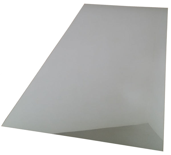 12 x 24 x 0.04 Inch Acrylic See-Through Mirror, 30% Transparent 1mm Thick Acrylic 12"L x 24"W