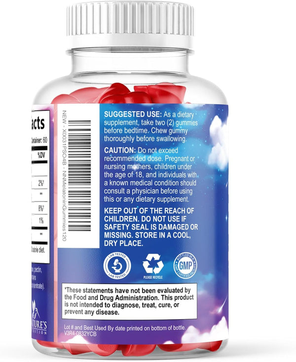 Sleep Gummies with Melatonin - Extra Strength Sleep Gummy, 12 Mg Melatonin, Natural Melatonin Gummy, Occasional Sleep Support Supplement for