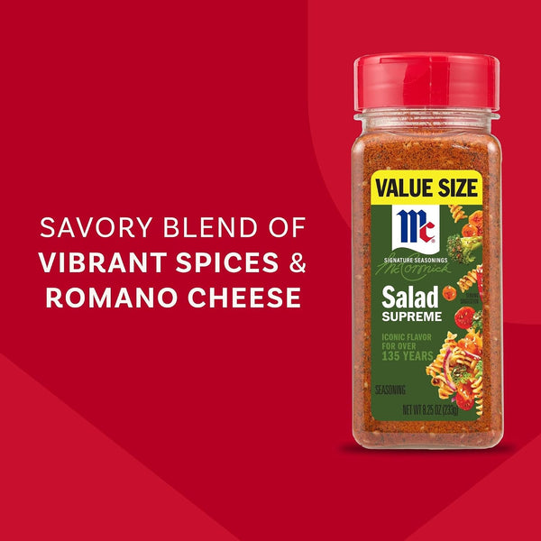 Mccormick Perfect Pinch Salad Supreme Seasoning, 8.25 Oz