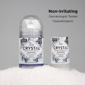 CRYSTAL Deodorant Stick (30003), Unscented, 4.25 Ounce Unscented 4.25 Ounce (Pack of 1)