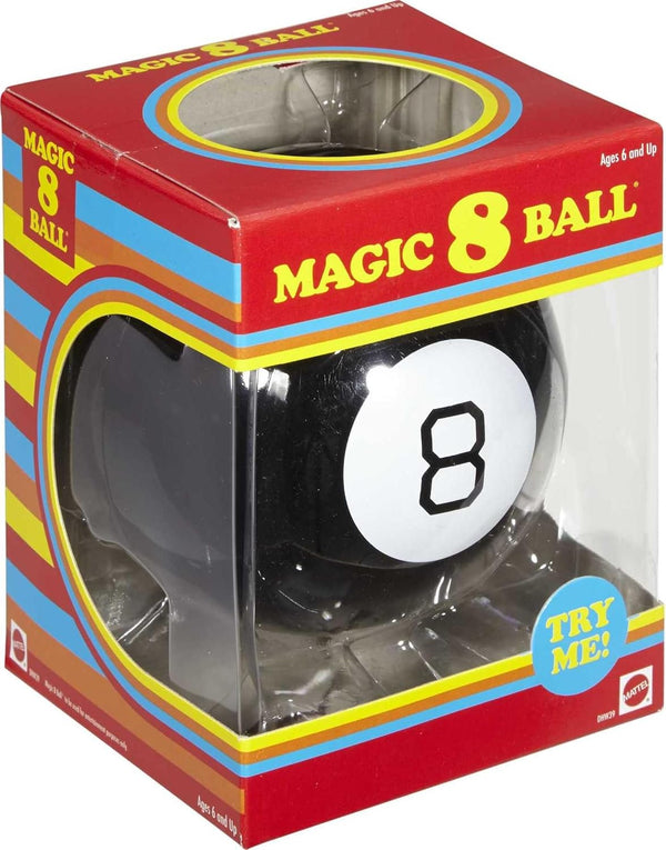 Mattel Games Magic 8 Ball Novelty Fortune-Telling Toy, Ages 3+ 4.5 x 4.5 x 4.5 inches
